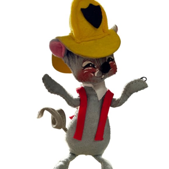 Vintage Annalee fireman Mouse 1965 - Picture 1 of 3